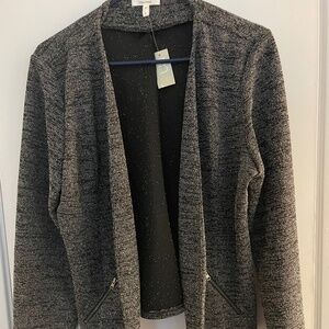 Maurices Pebbled Black Jacket Size Large